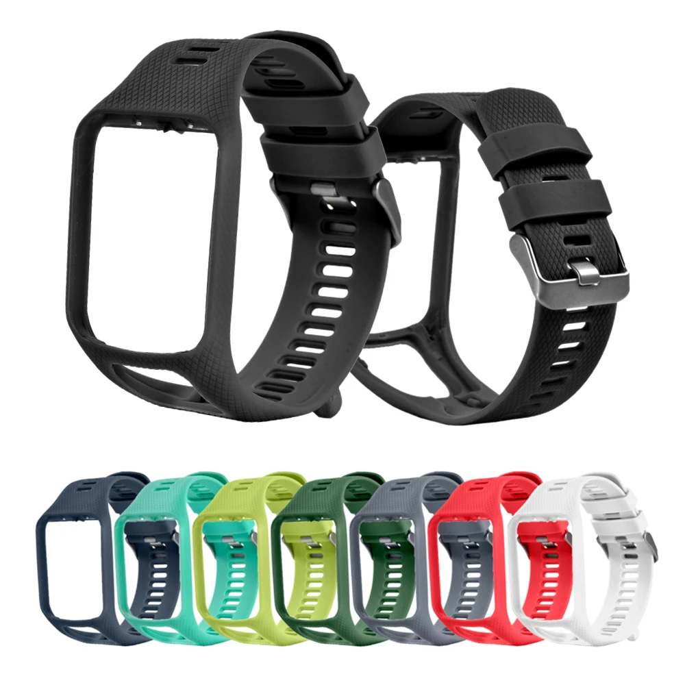 Для Tomtom ремешок сменный ремешок для Tomtom Runner 3/Adventurer/Golfer 2/Runner 2 Cardio/Spark 3 музыкальные умные аксессуары