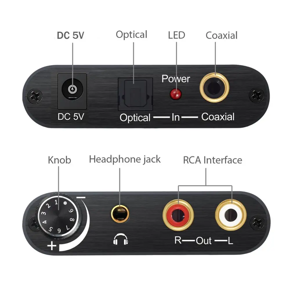 Neoteck цифро аналоговый аудио конвертер оптический коаксиальный к RCA R/L Поддержка PCM