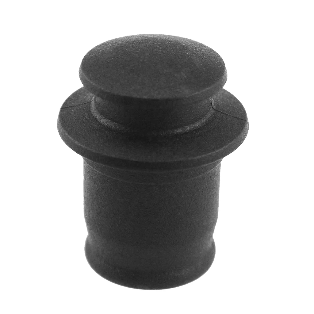 BLACK Auto Cigarette Lighter Dust Cover Cap Socket 12 Volt Power Receptacles
