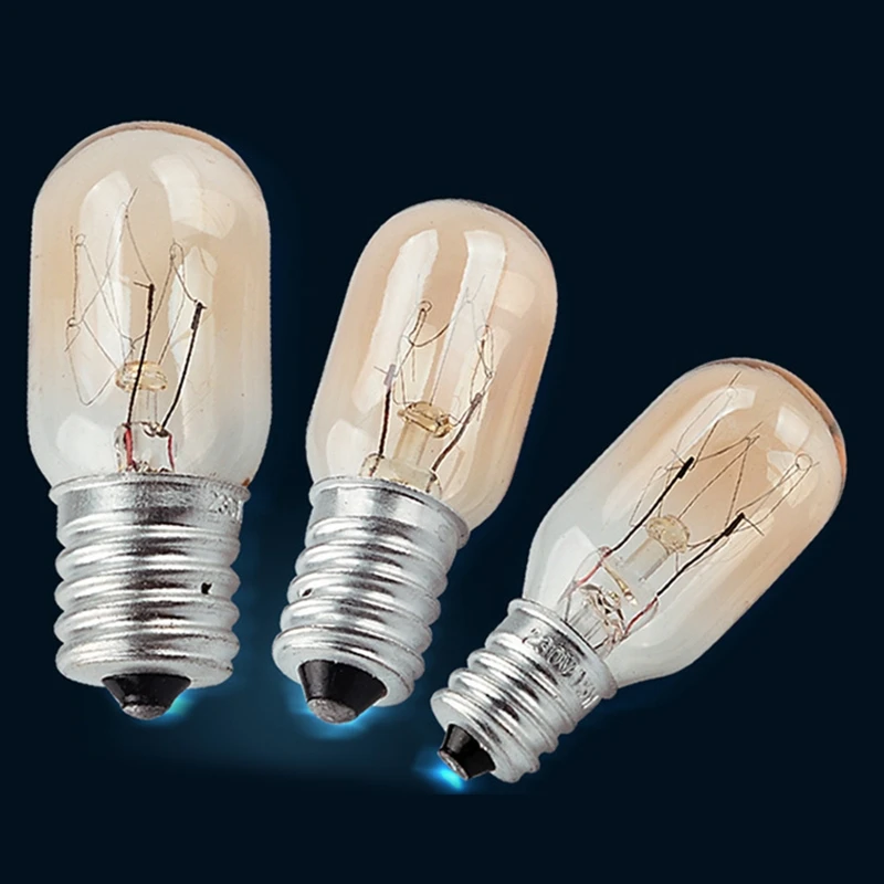 15W Microwave Light Bulb E12 E14 for Repairing Home Appliances Coffee MakerBread Maker Easy to Use Durable D07 21