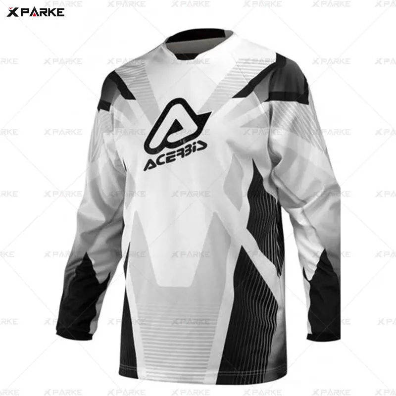 New motorcycle mountain bike team downhill jersey MTB fox Offroad DH MX bicycle locomotive shirt cross country mountain bike