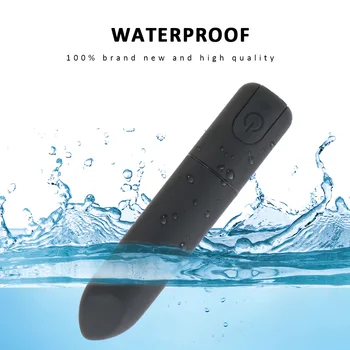 USB Rechargeable Mini Bullet Vibrator 10 Speed Waterproof G-spot Clitoris Stimulator Anal Dildo Vibrator Adult Sex Toy for Woman 5