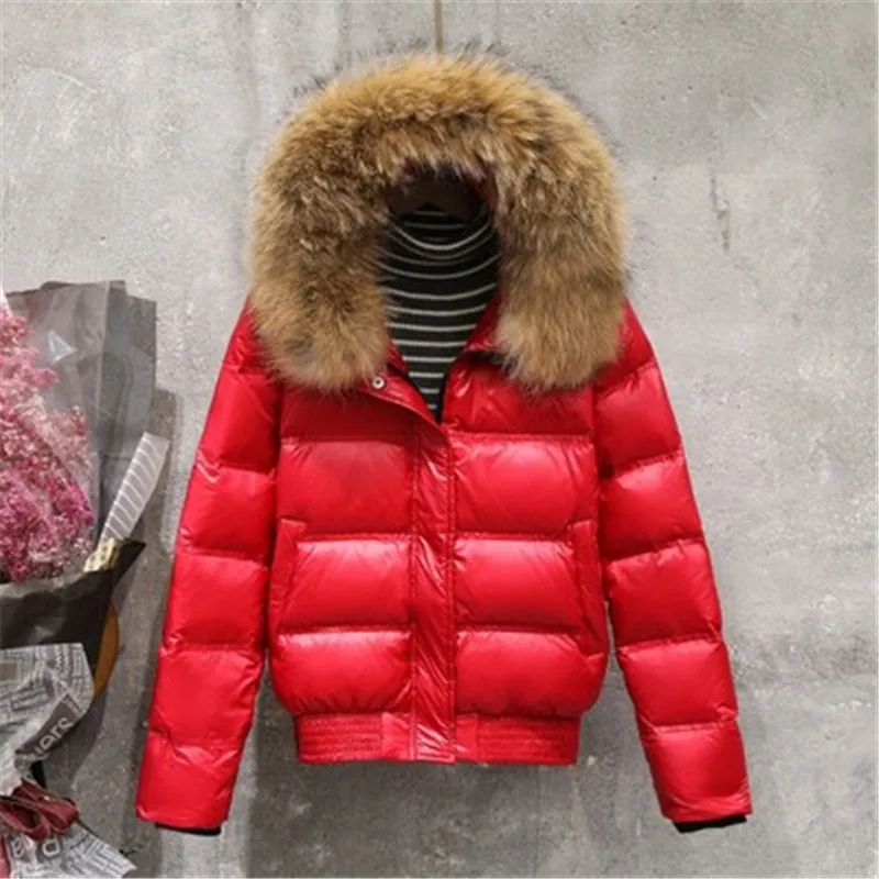 nueva moda tendencia Повседневная Chaqueta de algodón ropa de invierno suelta pan ropa mujer grueso abajo abrigo mujer corto - Цвет: 2