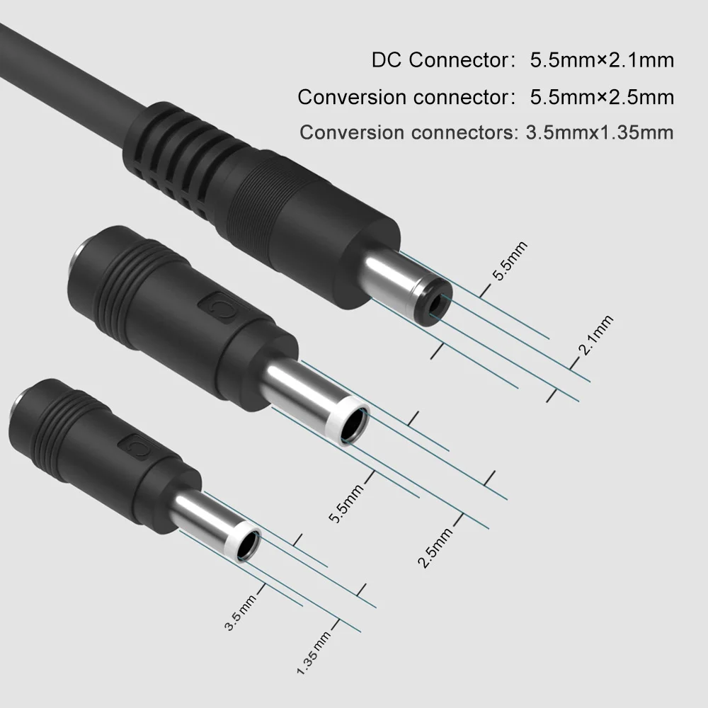 Solar to DC5521 Adapter Cable for Goal Zero Jackery Power Stations Stock