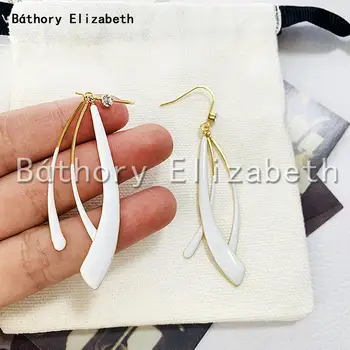 

Elizabety Simple Characteristics Drip Glaze Magnetic Oil Drop Fancy Zircon Earrings Bridesmaid Royal Hook Earrings For Women