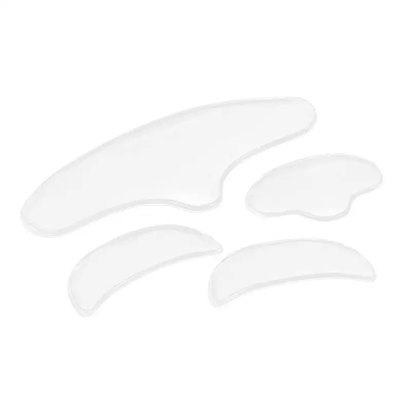 1 Set Anti-wrinkle Paste Waterproof Reusable Sun Damage Repair Silicone Prevention Senility Anti-wrinkle Forehead Pad