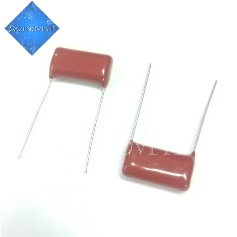 10 шт./лот CBB 250V105J 1 мкФ шаг 20 мм 105J 250V полипропиленовый пленочный конденсатор с