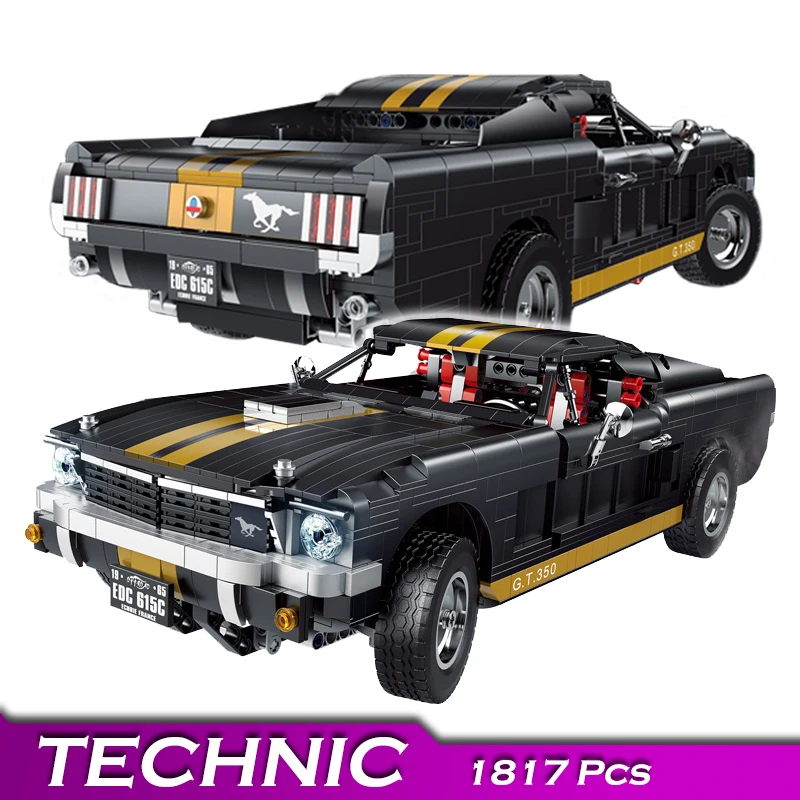 1817pcs Technic Muscle строительные блоки создатель эксперт город супер автомобиль