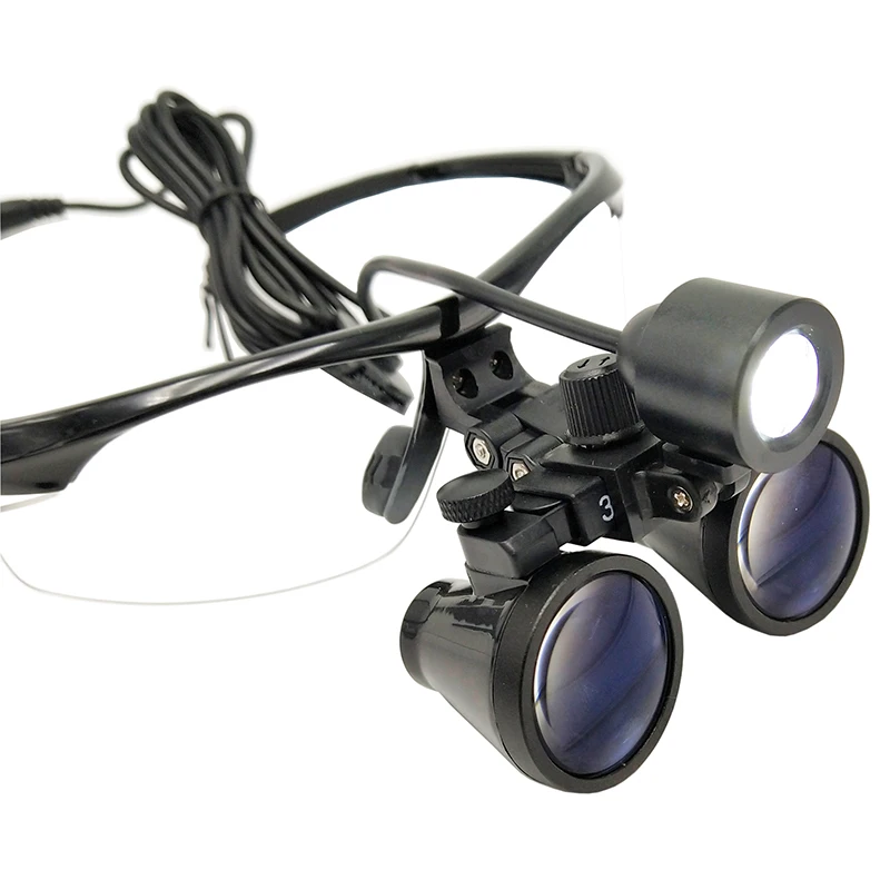 3w Led Medical Headlight Headlamp+2.5/3.5x Binocular Magnifier Medical