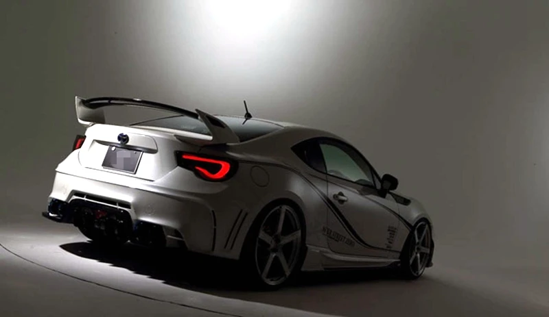 Для Subaru BRZ или для Toyota 86 GT86 задний багажник спойлер GT Стиль FRP материал Неокрашенный праймер цвет украшение в виде хвостового крыла
