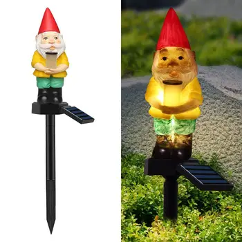 

Lawn Lamp Christmas LED Garden Lights Solar Night Lights Santa Shapes Solar Lawn Lights Lovely Santa Claus shape Lawn Lamp