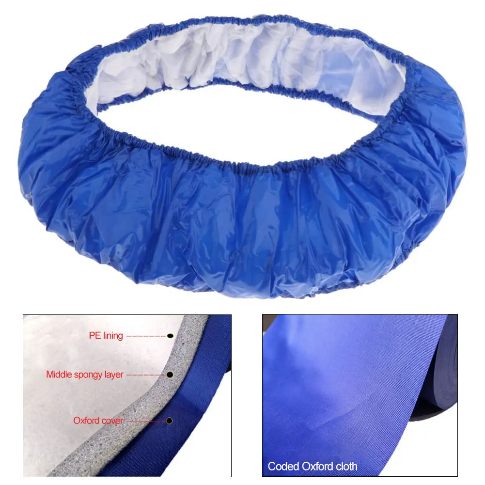Durable Oxford Cloth Sports Trampoline Cover Protective Case Kids Trampoline Protection Cover Children Outdoor Activity Supplies 6
