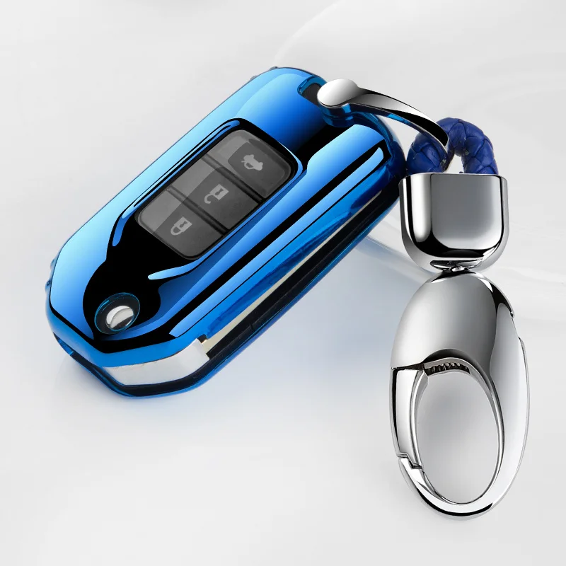 Soft Tpu Car Key Cover Protection Case For Honda Civic Crv Hrv Accord