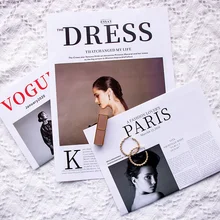 

Ins Fashion Model English Big Newspapers Simple Style Photography Props Background Vintage Journal Paper Wall Sticker 42*62cm
