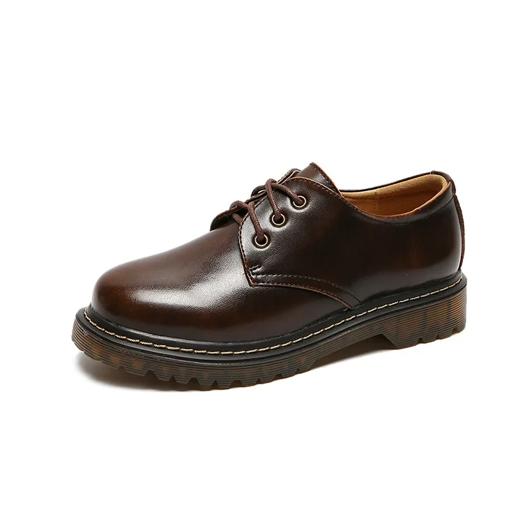Маленькие кожаные женские туфли; Размеры 35-40