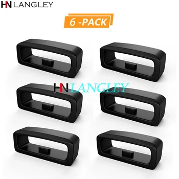 

Safety Replacement Fastener Rings For Garmin Fenix 5 6 and Fenix 5 6 Plus Bands Silicone Connector Security Loop Keepers Ring