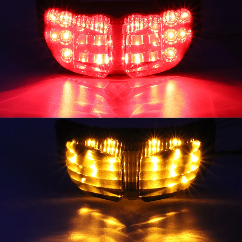 Задний фонарь для мотоцикла задний стоп сигнал сигналы поворота встроенный