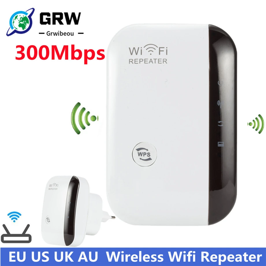 internet router extender 2.4Ghz WiFi Repeater Wireless Wifi Extender 300Mbps Wi-Fi Network Amplifier 802.11N Long Range Wi-fi Signal Booster Wifi Repiter wireless wifi range extender