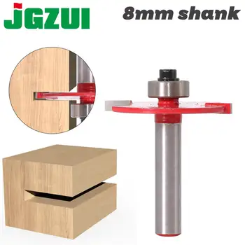 

8mm Shank High Quality "T" Type Biscuit Joint Slot Cutter Jointing/Slotting Router Bit Cutter wood working