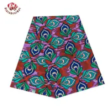 Анкара Африканский полиэстер восковая ткань Африканская Анкара ткань для шитья 6 ярдов/партия африканская ткань для вечерние платья FP6251