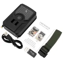 Открытый водонепроницаемый портативный 1080P 12MP охотничий Трейл камера Wildelife инфракрасная фото ловушка видеокамера для охоты аксессуары