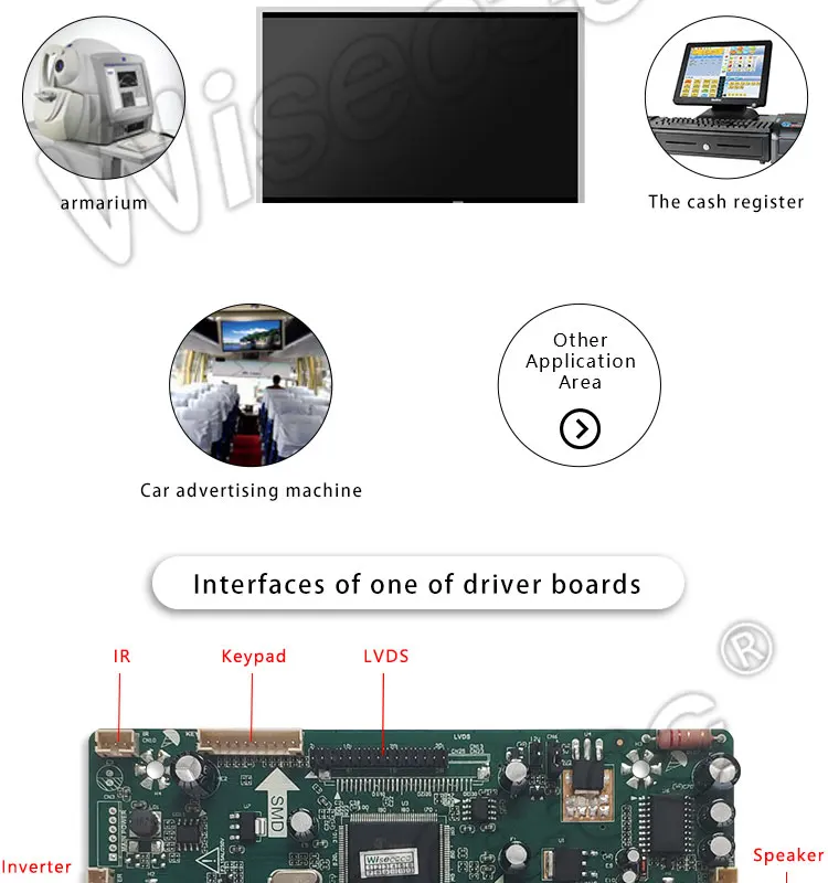 17.3 inch TFT LCD 1920*1080 FHD screen experience more HD film with VGA HDMI driver panel use for PC industrial tablet laptop