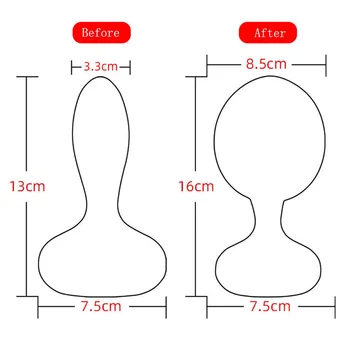 Vibrating Inflatable Anal Butt Plug Vibrator Prostate Massager Stimulator Multi-Speed Vibrations Waterproof sex toys for men gay 5