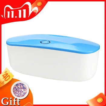 

Portable UV Sterilizer Box for Manicure Instruments Disinfection Cabinet UV LED Nail Tools Nail Tweezers Disinfector Box