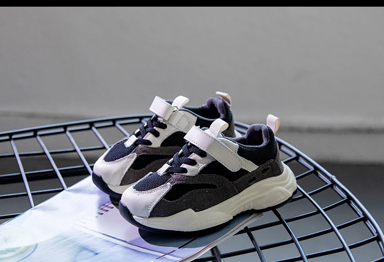 RUMRAM Kids Shoes For Girl Boy Winter Autumn Summer Genuine Leather Air Mesh Breathable Fashionable Walking School Shoes Kids  (12)