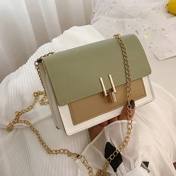 

Puimentiua Fashion 2021 Mini PU Leather Ladies Shoulder Bags Chain Woman's Crossbody Bag Fashion Messenger Female Coins Tote