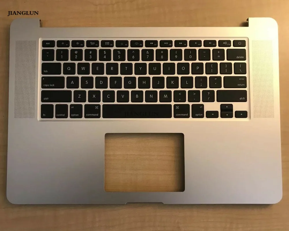 JIANGLUN для Macbook Pro retina 1" A1398 Топ чехол подставка с клавиатурой США
