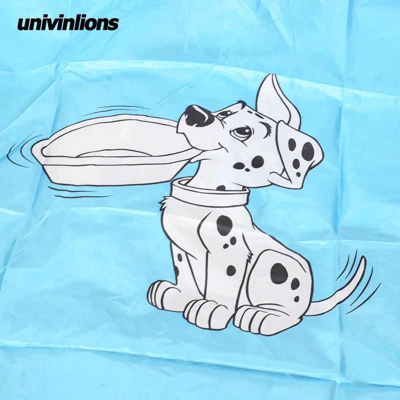 Univinlions 80*120 мультяшная Собака Дети Парикмахерская накидка салон-Парикмахерская принадлежности для укладки волос стрижка крышка тканевые ручки