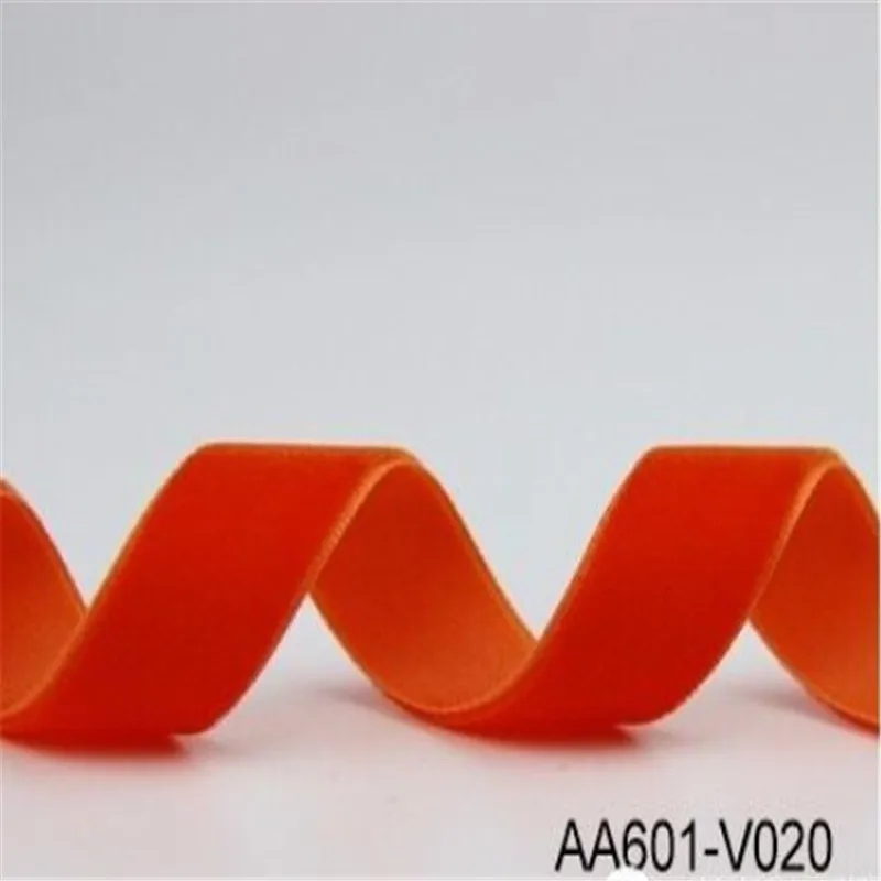 6/10/15/25mm Nylon Single Face Velvet Ribbon For Handmade Gift Bouquet Wrapping Home Party Decoration Christmas ribbon decoration ribbon supplies velvet ribbon nylon ribbon