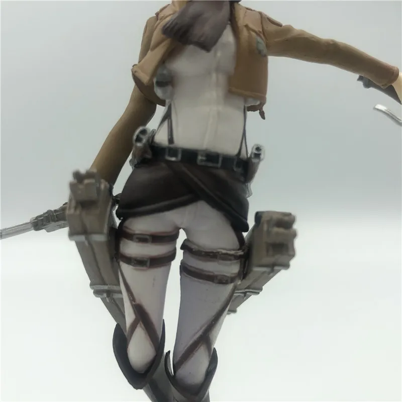 14 см солдатики Li Weier Rivaille Levi Ackerman Attack on Titan Trunk Foot batch Edition ПВХ фигурка модель игрушки