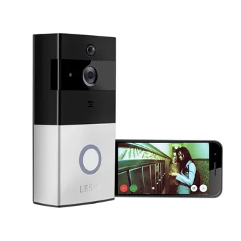 

1080P Wireless WiFi Battery Ring Video Doorbell HD 2.4G Phone Remote PIR Motion Two-way Talk Home Alarm Security