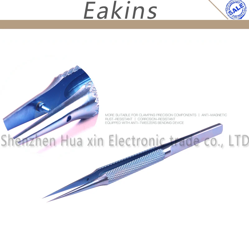 Летающий Пинцет для ремонта материнской платы палец Титан прямо локоть 0 15 мм