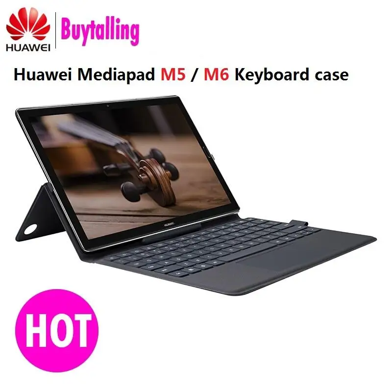 

For Huawei Mediapad M5 Keyboard Case Stand Flip Leather Case for M5 10.8 M5 pro 10.8 inch Huawei Mediapad M6 10.8 Keyboard Case