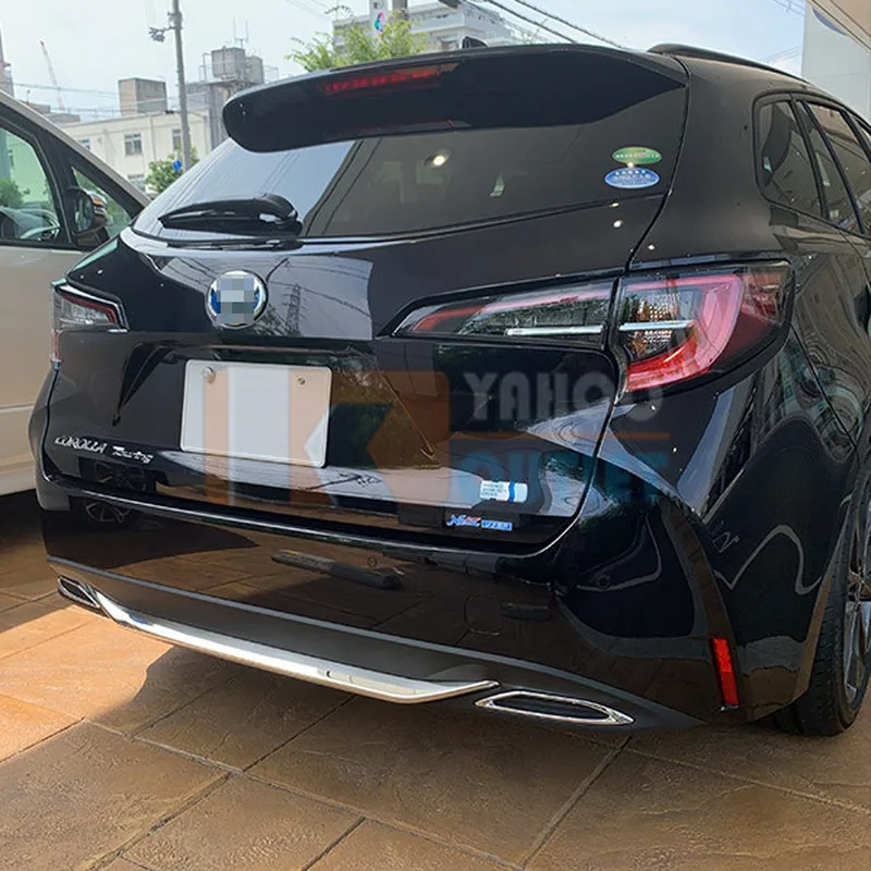 1 шт. Высококачественная Накладка заднего бампера для Toyota Corolla Touring E210 SUS304