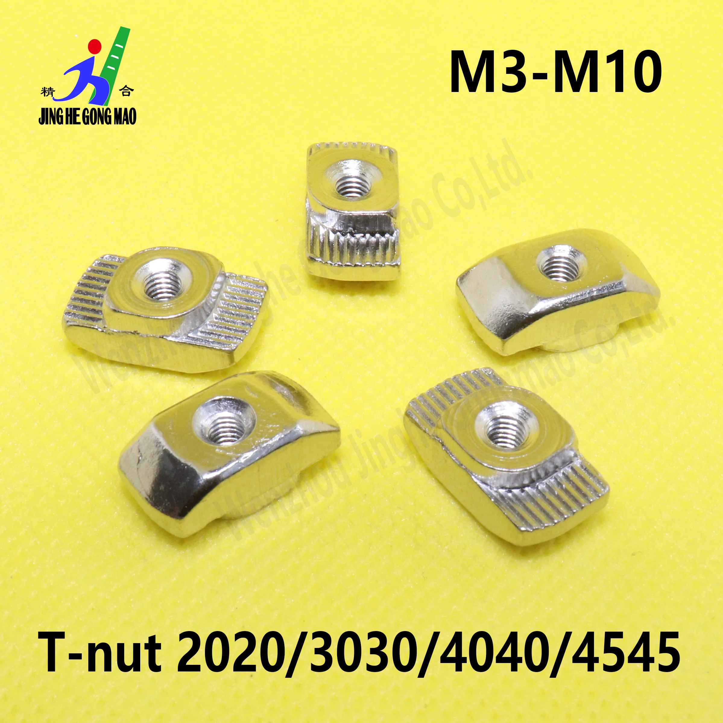 

T-nut, slotted T-nut sliding fastening connector 2020/3030/4040/4545 aluminum extrusion profile