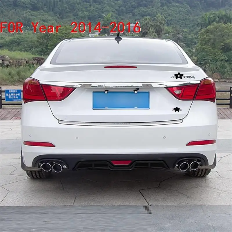 Стайлинг модификация Авто Automovil модифицированный задний диффузор передний тюнинг губ автомобильные бамперы 14 15 16 17 для hyundai Mistra