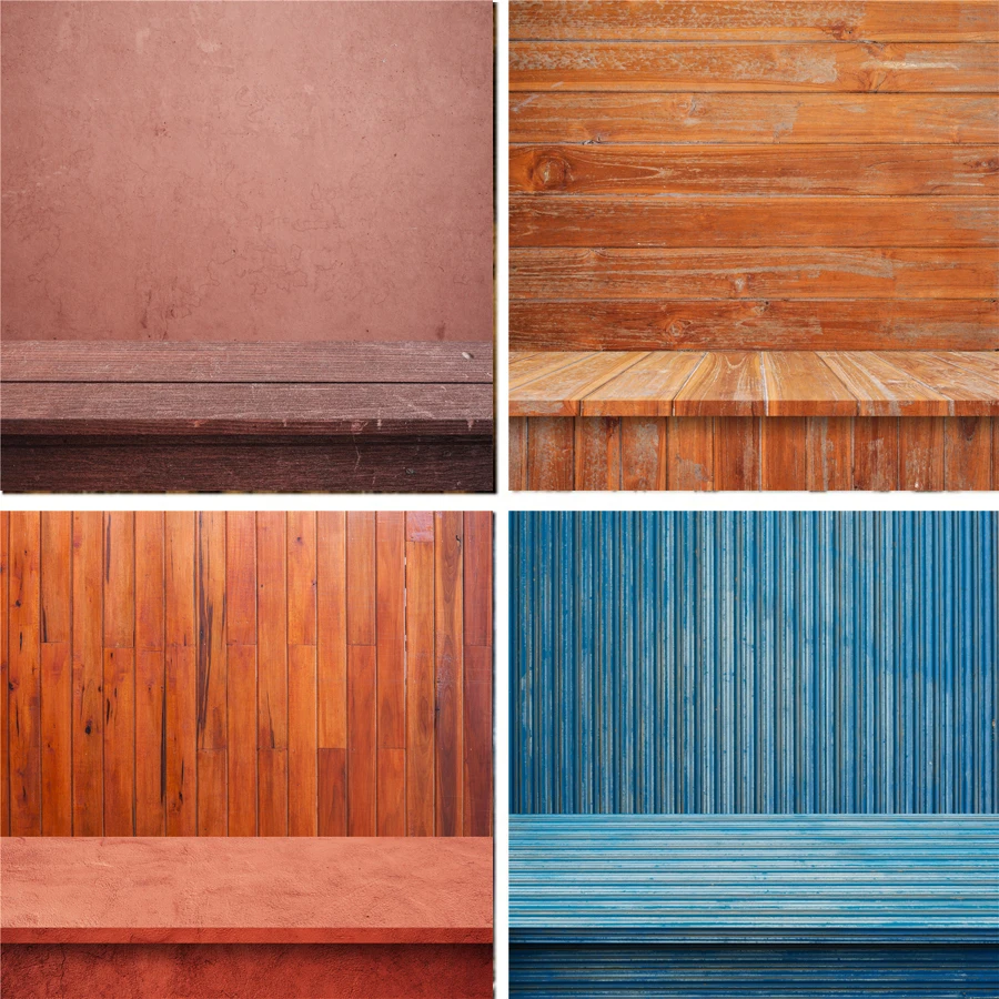 Nitree Photo Studio Photography Backdrop Wood Grain HD Pattern Vinyl Background Cloth Commodity Take Pictures Props | Электроника