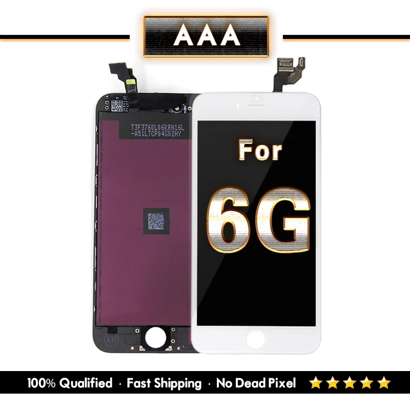 

5 PCS LCD Screen For iPhone 6 Display Mobile phone No Dead Pixel Digitizer compatible with iPhone 6 Replacement Screen LCDS