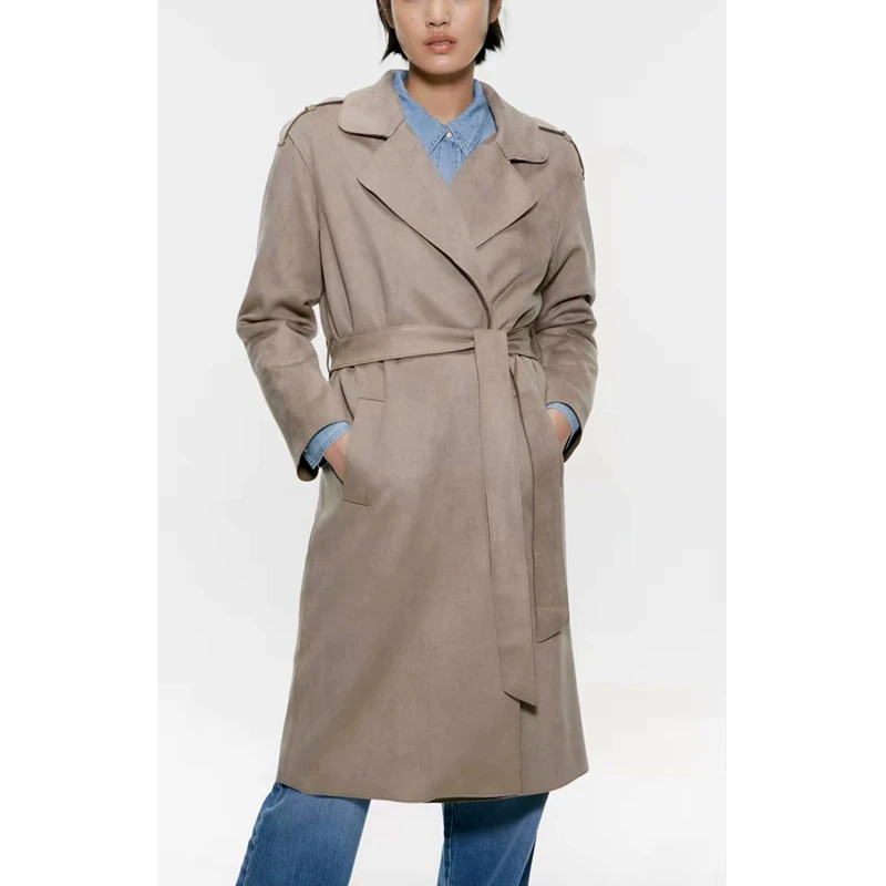 PUWD замшевый пояс с сочетающимся эффектом Windswear