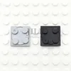 20pcs Moc Building Blocks Turntable 2x2 Plate Base with Top 3680 3679 DIY Creative Bricks Classic Compatible Assembles Parts 6