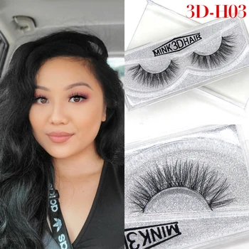 

3D Mink Lashes Bulk 50 Wholesale Real Mink Hair Criss-Cross 15mm Natural Long Individual Eyelashes Custom Packagin Cilios Makeup