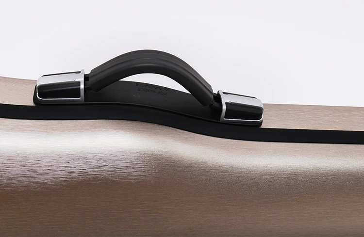 full size 4/4 violin Case carbon fiber composite Gold Strong 200kg pressure