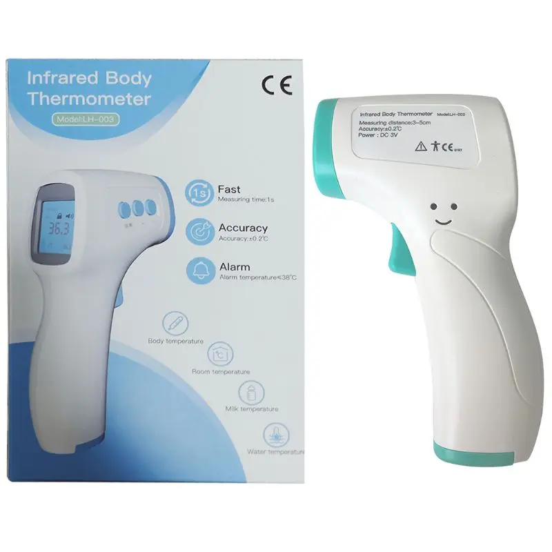 

LCD Digital Non-contact IR Infrared Thermometer Forehead Kids Baby Adult Surface Temperature Meter Measurement Health