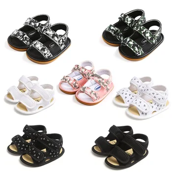 

2020 Children Summer Toddler Shoes Newborn Infant Baby Girl Boy Soft Crib Shoes Infants Anti-slip Sandals Prewalker 0-18M