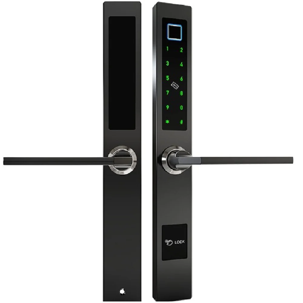 Bluetooth TTlock биометрический дверной замок со сканером отпечатков пальцев
