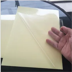Transparent Clear printer paper A4 self-adhesive glossy and coated waterproof paper label stickers, suitable for laser printer